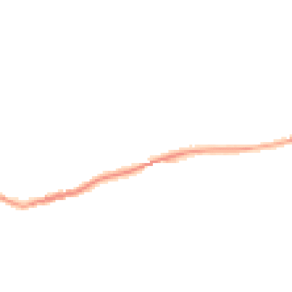 Night-time road noise heatmap for DE72 3DN