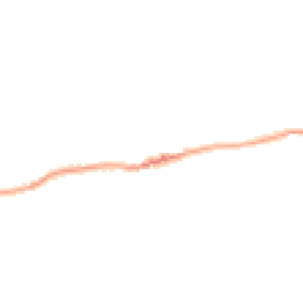 Night-time road noise heatmap for DE72 3DU