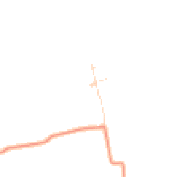 Daytime road noise heatmap for DE72 3GH