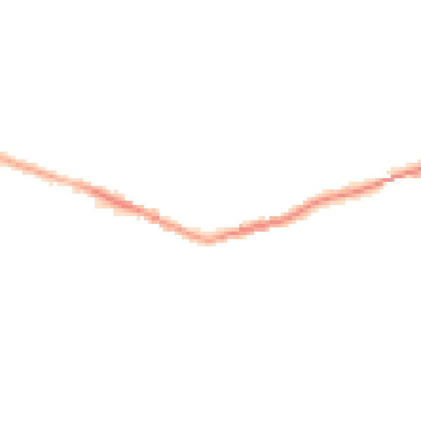Night-time road noise heatmap for DE72 3PX