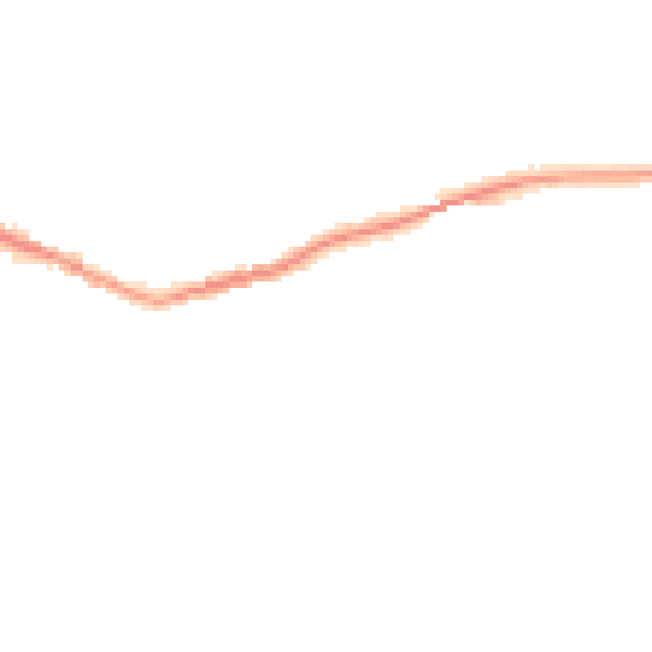 Night-time road noise heatmap for DE72 3QP
