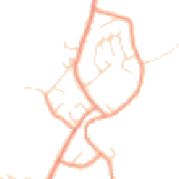 Daytime road noise heatmap for DE72 3RG