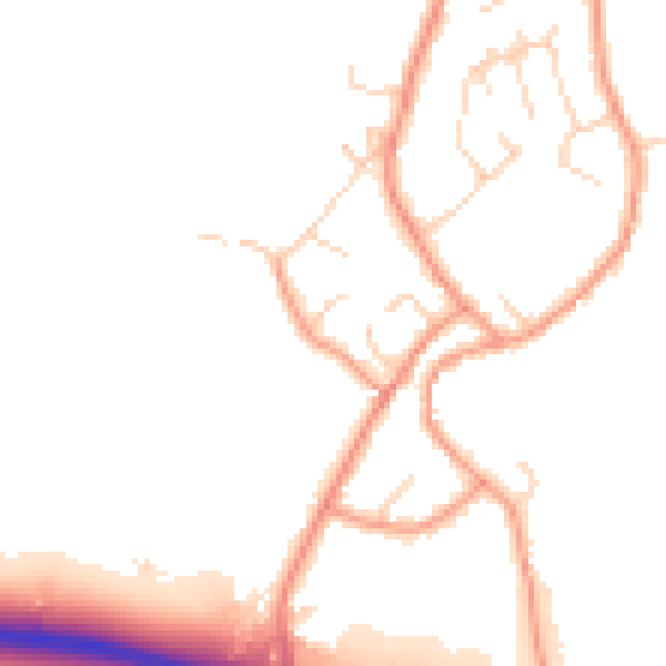 Daytime road noise heatmap for DE72 3RH