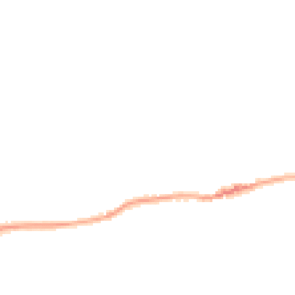 Night-time road noise heatmap for DE72 3UF