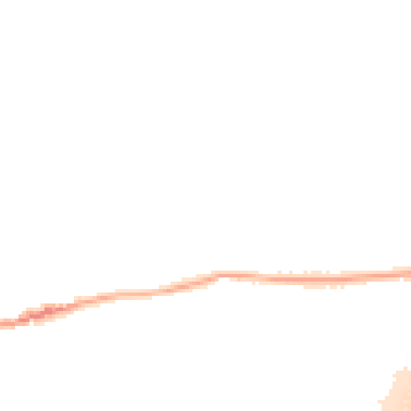 Night-time road noise heatmap for DE72 3XJ