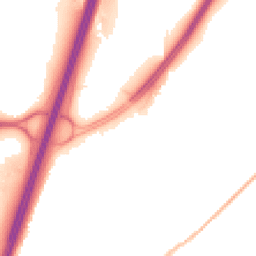 Night-time road noise heatmap for DH1 1BD