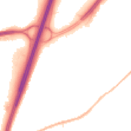 Night-time road noise heatmap for DH1 1BG