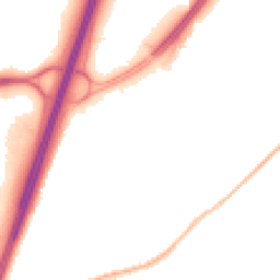 Night-time road noise heatmap for DH1 1BP