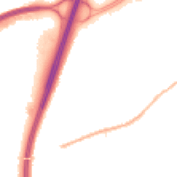 Night-time road noise heatmap for DH1 1BQ