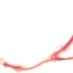 Night-time road noise heatmap for DH1 1BW