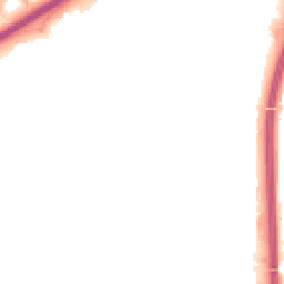 Night-time road noise heatmap for DH1 1DH