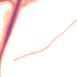 Night-time road noise heatmap for DH1 1NJ