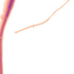 Night-time road noise heatmap for DH1 2BU