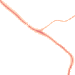 Night-time road noise heatmap for DH1 2LY