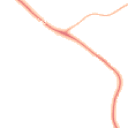 Night-time road noise heatmap for DH1 2NH
