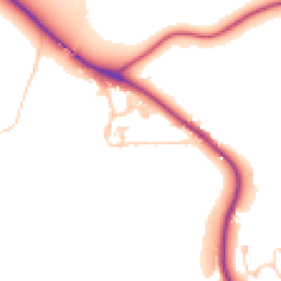 Daytime road noise heatmap for DH1 2NJ