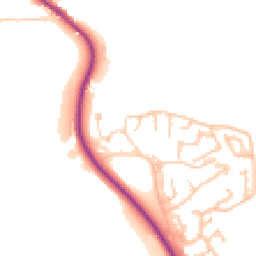 Daytime road noise heatmap for DH1 2PG
