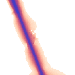 Daytime road noise heatmap for DH1 2SL