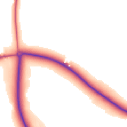 Daytime road noise heatmap for DH1 2SP