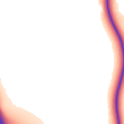 Daytime road noise heatmap for DH1 2SW