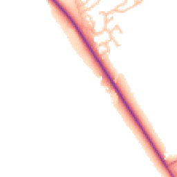Daytime road noise heatmap for DH1 2TQ