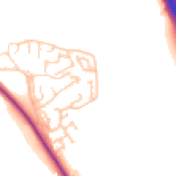 Daytime road noise heatmap for DH1 2TY