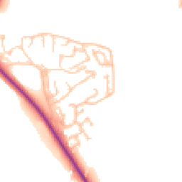 Daytime road noise heatmap for DH1 2TZ