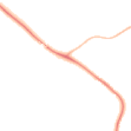 Night-time road noise heatmap for DH1 2YH