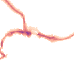 Night-time road noise heatmap for DH1 3RP