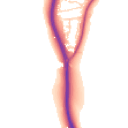 Daytime road noise heatmap for DH1 3SX