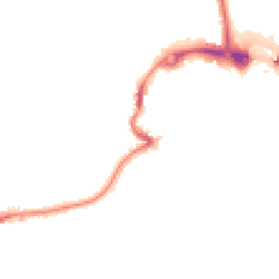 Night-time road noise heatmap for DH1 4EE