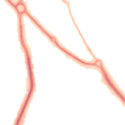 Night-time road noise heatmap for DH1 4JU