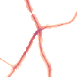 Night-time road noise heatmap for DH1 4JY