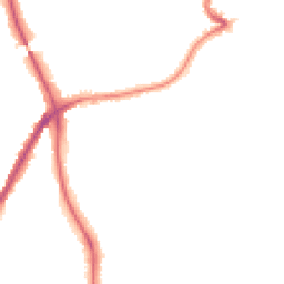 Night-time road noise heatmap for DH1 4LA