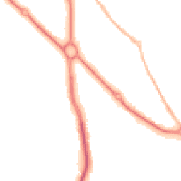 Night-time road noise heatmap for DH1 4LN