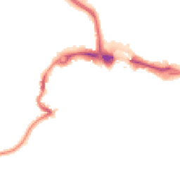 Night-time road noise heatmap for DH1 4PR