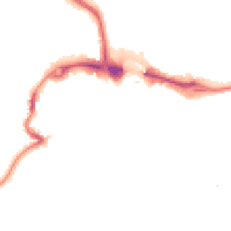 Night-time road noise heatmap for DH1 4PW