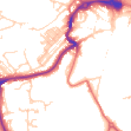 Daytime road noise heatmap for DH1 4QU