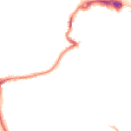 Night-time road noise heatmap for DH1 4QU