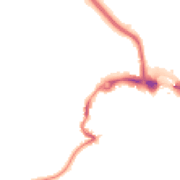 Night-time road noise heatmap for DH1 4RT