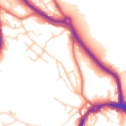Daytime road noise heatmap for DH1 4TL