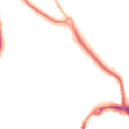 Night-time road noise heatmap for DH1 4TL