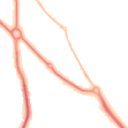 Night-time road noise heatmap for DH1 5BP