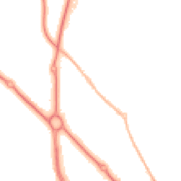 Night-time road noise heatmap for DH1 5BX