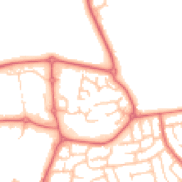 Daytime road noise heatmap for DH1 5FN