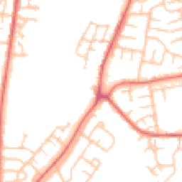 Daytime road noise heatmap for DH1 5JT