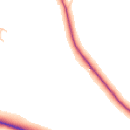 Daytime road noise heatmap for DH1 5RJ