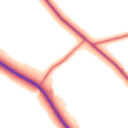 Daytime road noise heatmap for DH1 5RQ