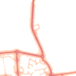 Daytime road noise heatmap for DH1 5RY