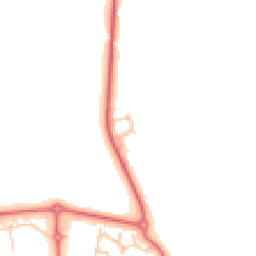 Daytime road noise heatmap for DH1 5UN